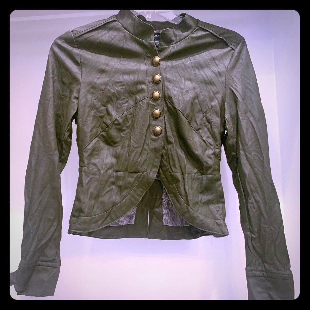 Vintage Bebe PVC jacket
